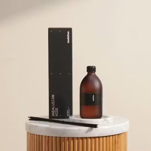 Mubkhar Andalusian Hide Reed Diffuser 500ml bottle with packaging box
