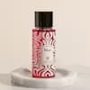 Luxury Arabian Oud ingredients background featuring dark leather saffron and cedarwood notes for Viva La Oud perfume